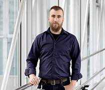 David Dettbarn ist der neue Leiter im Team Medienservice.